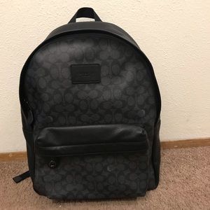 Coach backpack and wallet